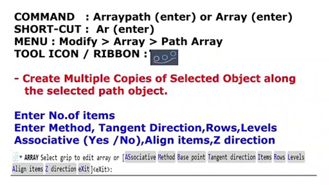 How to Create Multiple Copies of Selected Object along Selected Path Object?