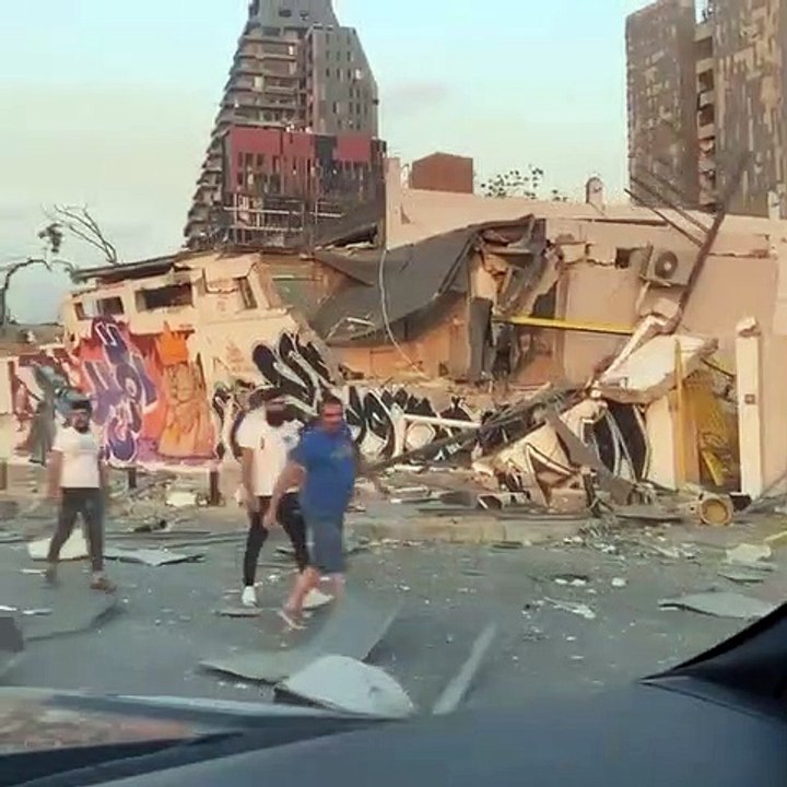 نجاة أروى من انفجار بيروت