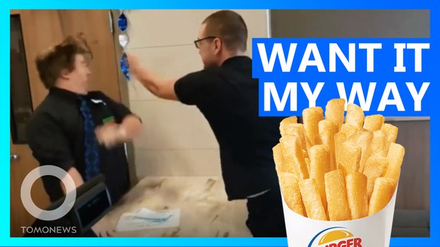 Burger King Customer Slaps Employee After Angry Rant