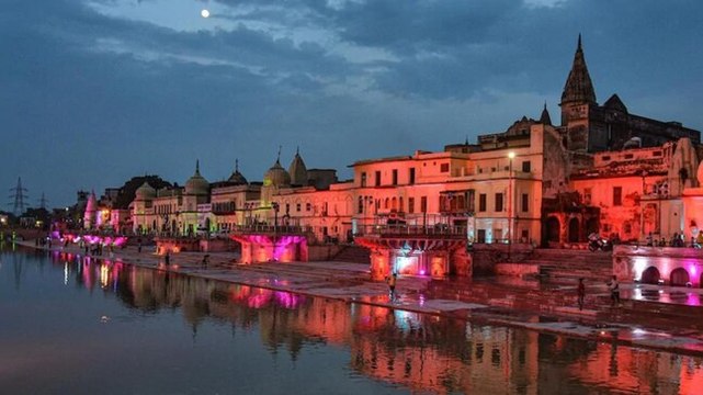 WATCH: Ayodhya decked up ahead of Ram Mandir Bhoomi Pujan ceremony