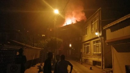 Beşiktaş’ta korku dolu anlar