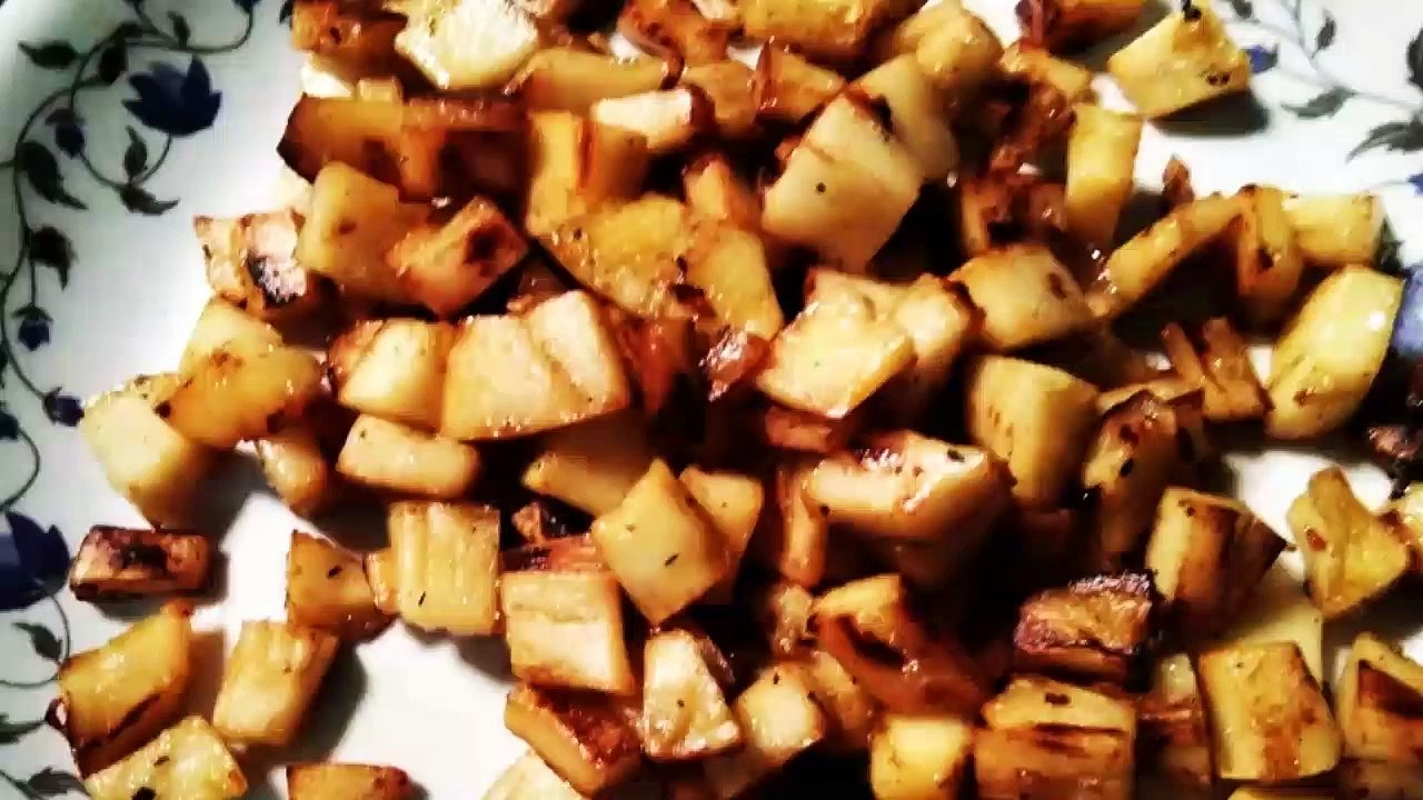 Coconut fry l Narikel vaja l testy coconut fry