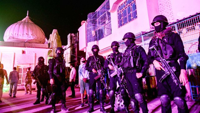 Bhoomi Pujan: Extreme security arrangements in Hanuman Garhi