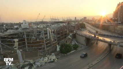 Download Video: Les images du port de Beyrouth au lendemain des deux importantes explosions