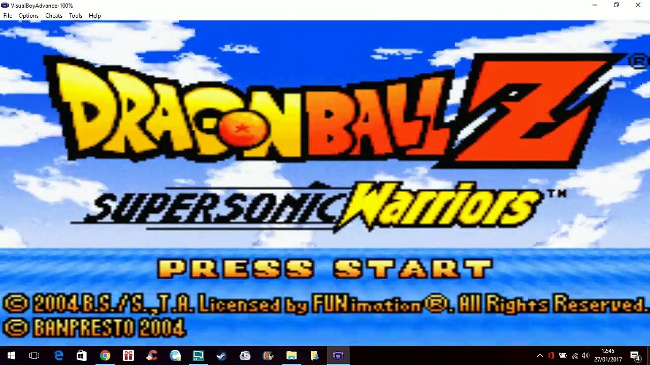 Dragon Ball Z Supersonic Warriors - Games in bulk 2 (Game Boy Advance)