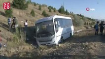 Ankara'da yolcu otobüsü Aselsan personelini taşıyan minibüse çarptı: 1 ölü, 2'si ağır 8 yaralı