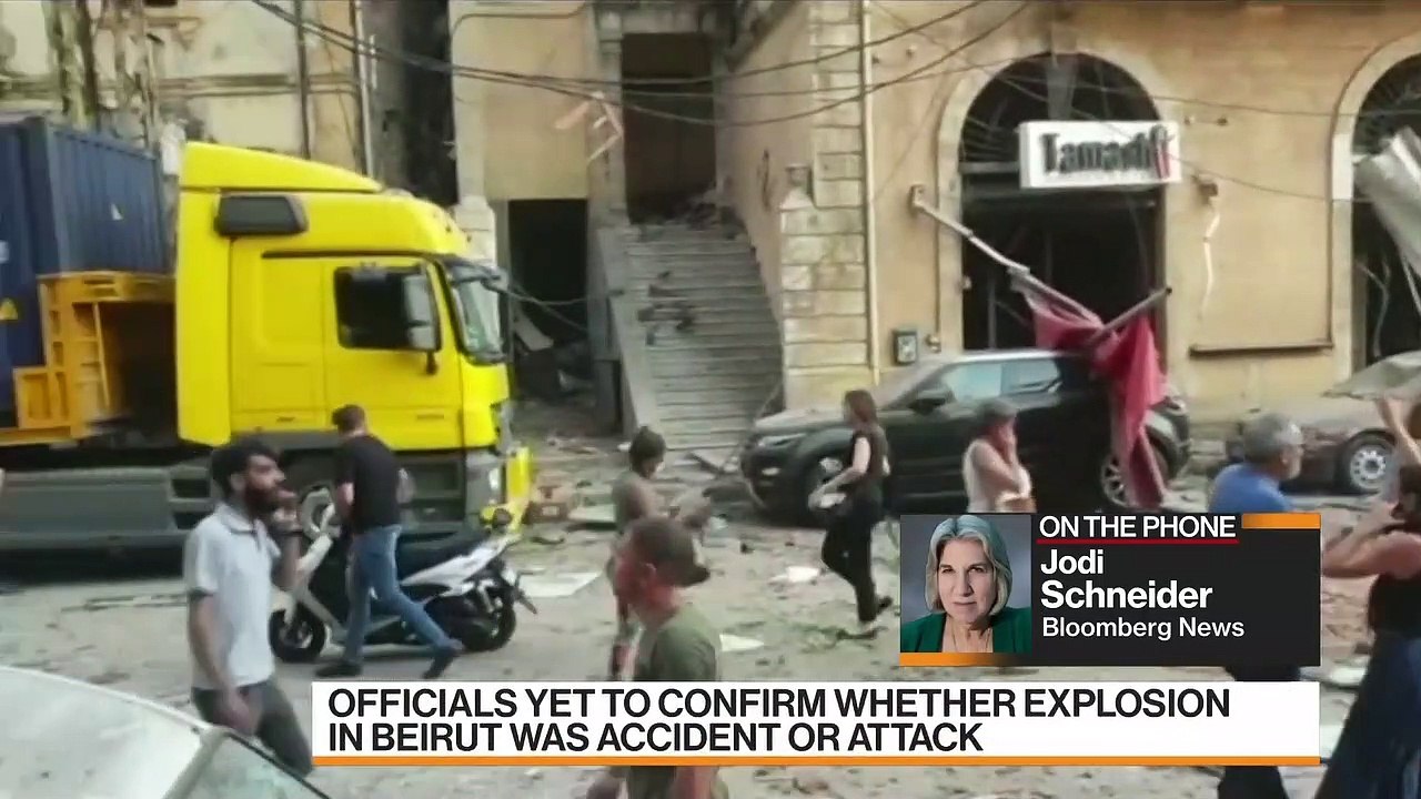 Huge Explosion Rocks Beirut