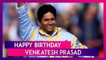 Happy Birthday Venkatesh Prasad: Top Performances By Former Indian Pacer