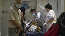 Los heridos por la explosión colapsan los hospitales en Beirut