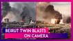 Beirut Twin Blasts: Explosions That Ripped Through Lebanon Capital Caught On Camera, 73 Killed