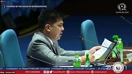 Mike Defensor asks Philhealth's Morales on how case rate system leads to possible fraud