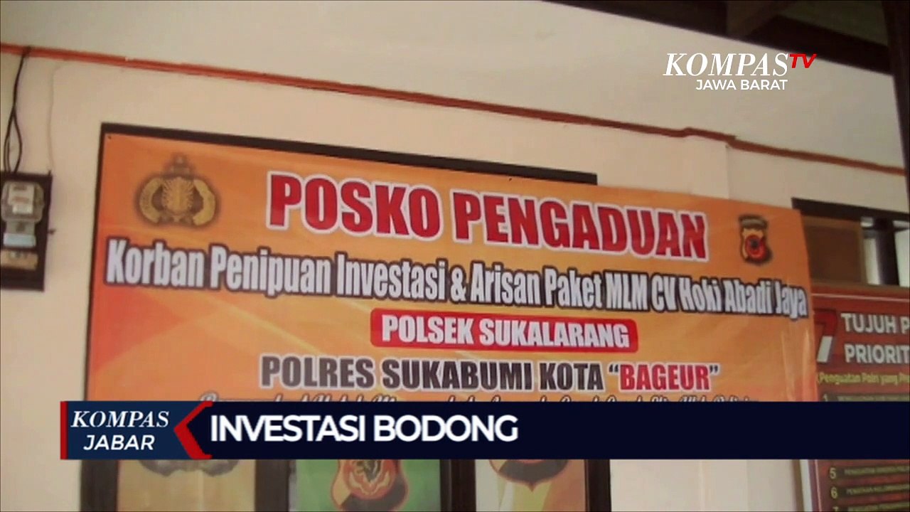 Korban Investasi Bodong Cianjur Lapor di Sukabumi