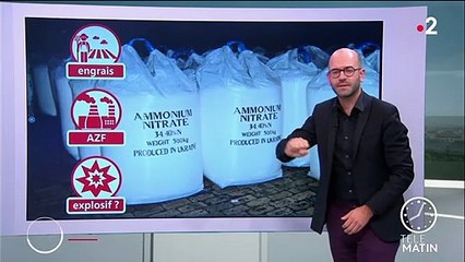 Explosions à Beyrouth : le nitrate d’ammonium à l’origine du drame ?