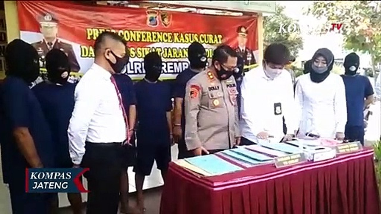 Polres Rembang Tangkap Pelaku Pembegalan