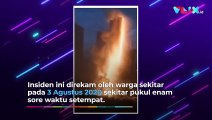 Jilatan Api dari Langit Kejutkan Penghuni Apartemen China