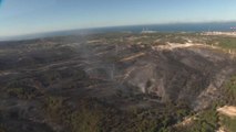 Incendie à Martigues: les images aériennes des centaines d'hectares partis en fumée
