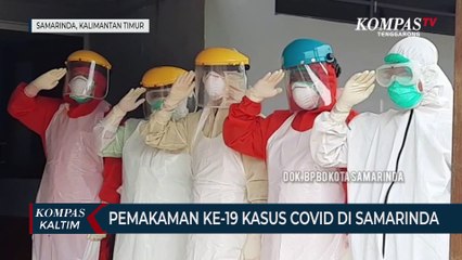 Pemakaman Ke-19 Kasus Covid Di Samarinda