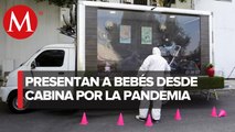 Crean en México cabina para presentar a bebés nacidos durante la pandemia