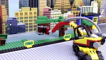 Lego Experimental and Police Cars for kids _ Lego Compilation