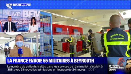 La France envoie 55 militaires à Beyrouth (2) - 05/08