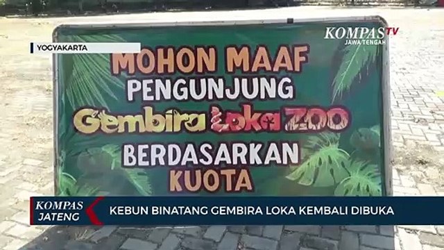 Kebun Binatang Gembira Loka Kembali Dibuka