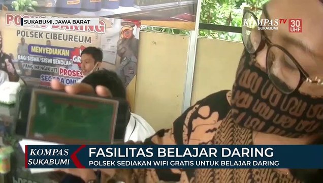 Polsek Sediakan Wifi Gratis Untuk Belajar Daring