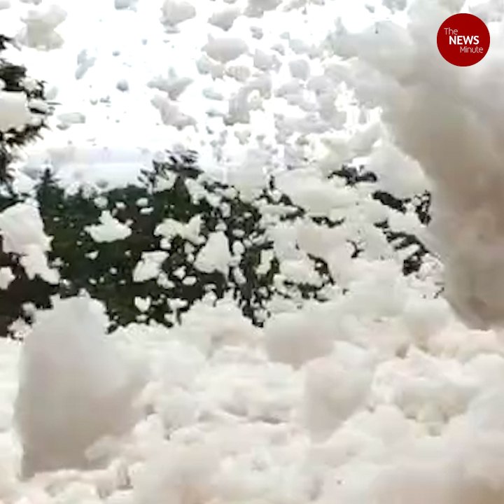 Watch: Coimbatore's Noyyal River froths once again