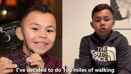 Birthday boy Lewin thinks of others on his big day