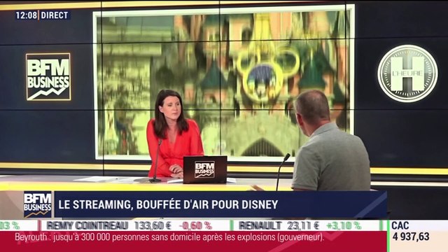 Pascal Lechevallier (What's Hot Media) : Le streaming, bouffée d'air pour Disney - 05/08