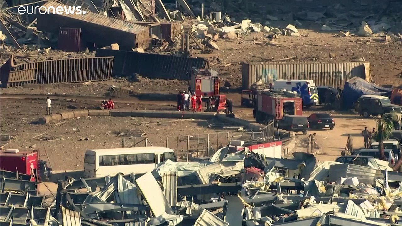 Beirut unter Schock: "Der Hafen ist die Lunge des Landes"