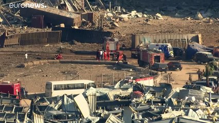 Beirut unter Schock: "Der Hafen ist die Lunge des Landes"