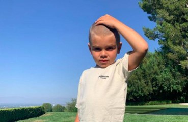 El hijo de Kourtney Kardashian se hace un cambio de look radical