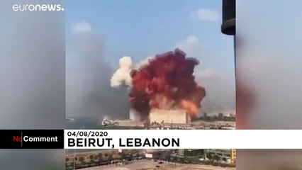 Βηρυτός: Η στιγμή της έκρηξης