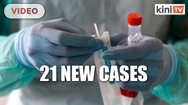 Covid-19- 21 new cases, 3 linked to nasi kandar cluster
