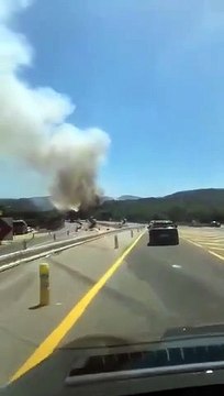 Reprise du feu à Martigues au niveau de Jonquières