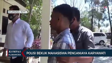 Polisi Bekuk Mahasiswa Penganiaya Karyawati di Kupang