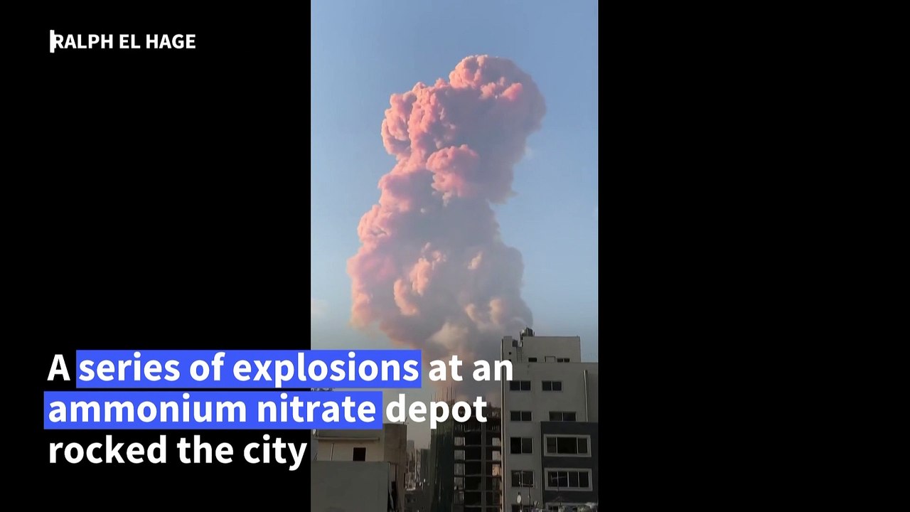 Devastation in Beirut following deadly depot blasts