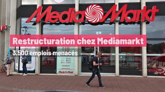 Restructuration chez Mediamarkt: 3.500 emplois menacés