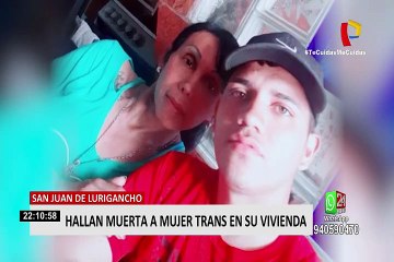 Hallan muerta a mujer trans en su vivienda en San Juan de Lurigancho