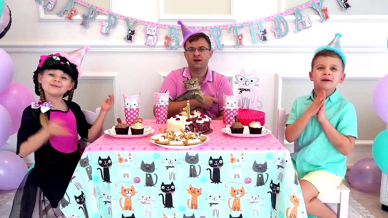 Diana and the Cat's birthday