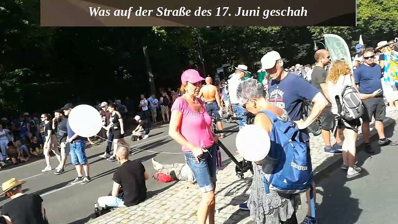 Demo Berlin1.8.2020 - Silberjunge auf dem Abweg