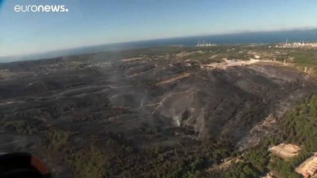 Le feu est maîtrisé sur la Côte bleue, dans les Bouches-du-Rhône