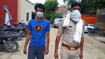 कांधला पुलिस ने शातिर चोर को किया गिरफ्तार, भेजा जेल