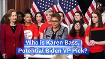 Who is Karen Bass, Potential Biden VP Pick?