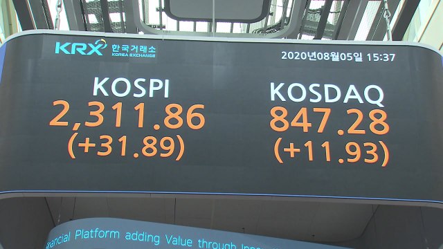 코스피, 1.4% 상승 마감...1년 10개월 만에 2,300선 돌파 / YTN