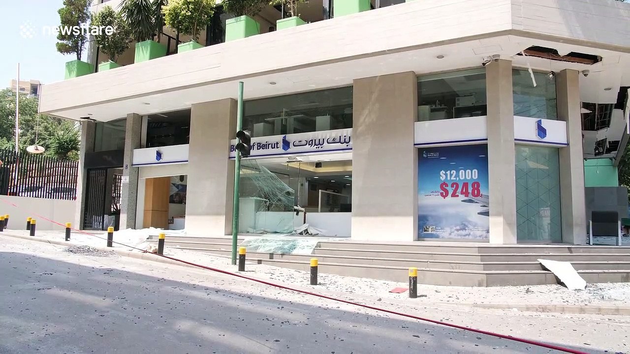 Beirut blast aftermath: Lebanon residents forced to resume life in badly damaged city