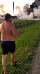 Gas Station Turns into a Fire Ball