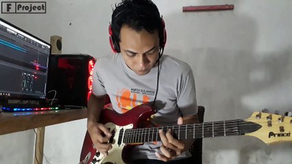 4 Lead Melodi Wali Band Yang Keren | Guitar Cover - Fproject | Part 2