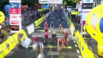Cycling - Tour de Pologne 2020 - Terrible crash at the finish line on stage 1