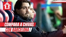 Amaury Vergara: 'Chivas tiene muchas cosas en común con el Barcelona'